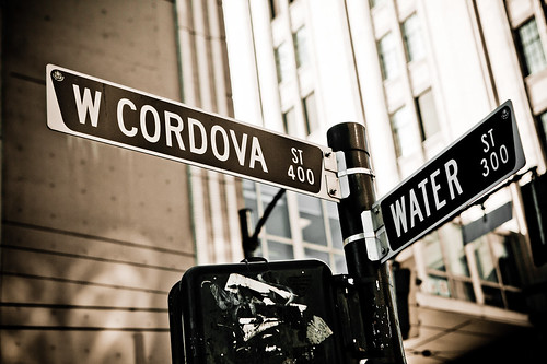 West Cordovw Street and Water Street in Gastown