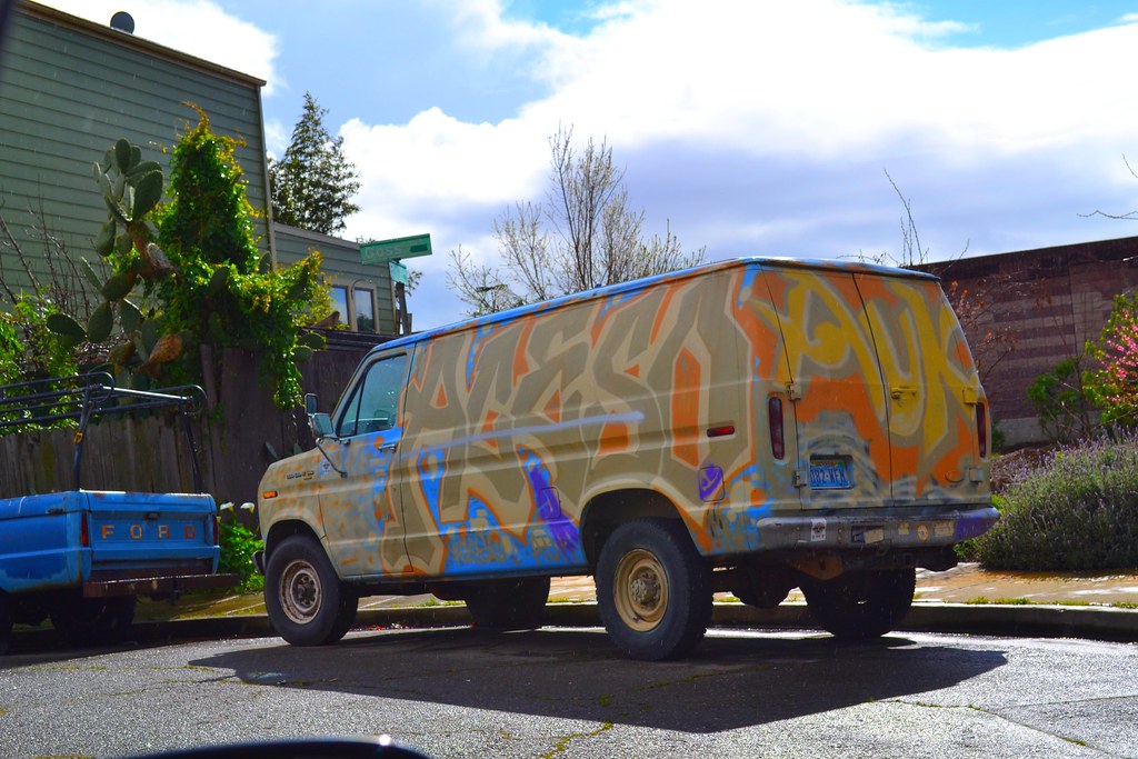 ACESO, AUK, Van, truck, Street Art, Graffiti, Oakland