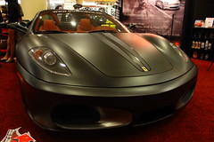 Matte Black Ferrari F430 Scuderia