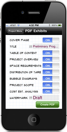 Inception Jr. PDF Exhibit Options