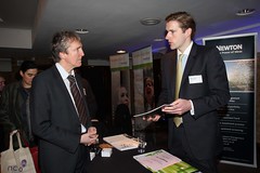Newton Investment Management stand at the NCVO...