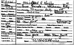 1915 Iowa Census Record - Michael Duffy