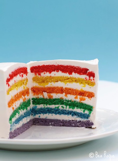 Mini Rainbow cake