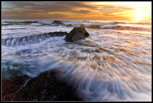 Crystal Cove Sunset by Bill Ratcliffe