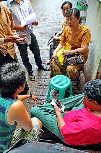 Streetlife in Rangoon