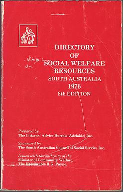 1976 Directory of Social Welfare Resources