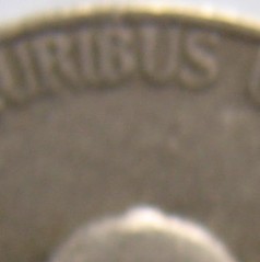 1945 No Mintmark Nickel closeup
