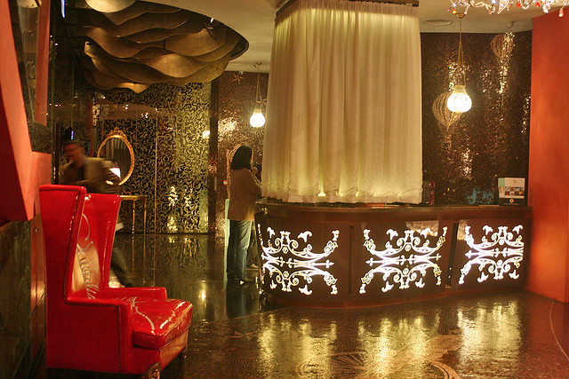 Lobby of the Luxe Manor