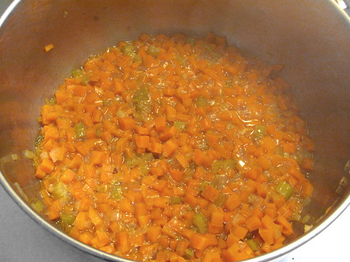 Betty Rosbottom's Carrot Soup Scented with Sesame and Chives
