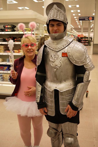 A knight and a fairy by J Sainsbury. Just an average Red Nose Day at Sainsbury's. Brenda and Lewis get into the silly spirit. See how.