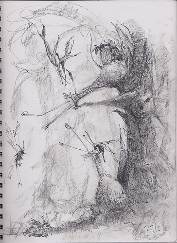 Drawing 27 - Through the Woods