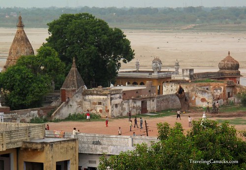 Cricket Match on the Ganges in Varanasi