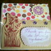 Thank you card for a friend