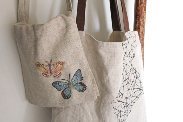 Butterflies field bag