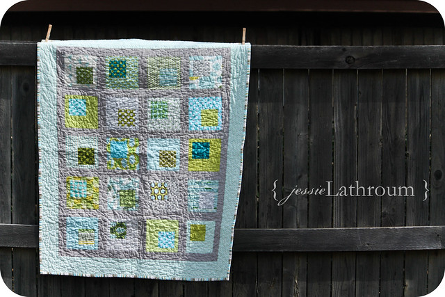 A baby quilt