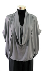 Blouse with Layered Effect