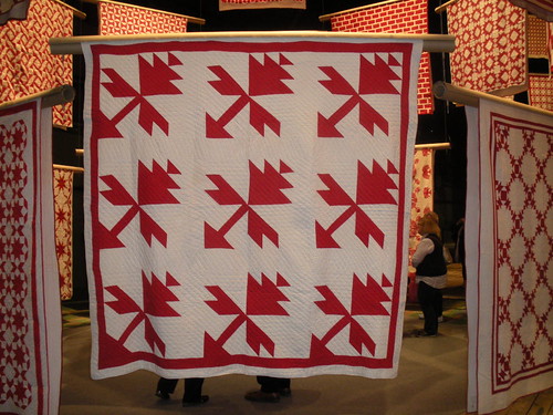 Red & White quilt