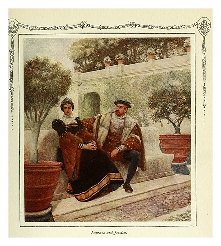 010 Lorenzo y Jessica-Shakespeare's comedy of the Merchant of Venice 1914- James D. Linton