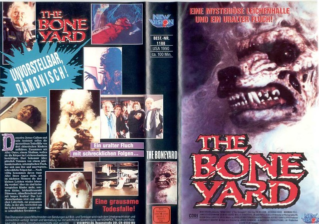The Bone Yard (VHS Box Art)