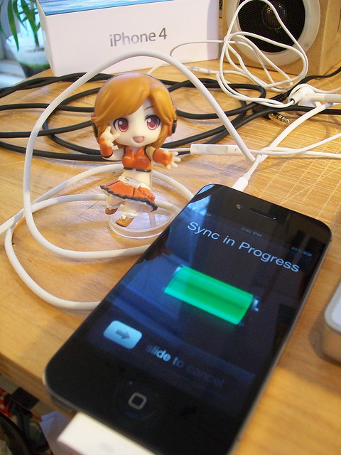 Meiko and my iphone