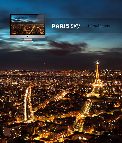 hd wallpaper sky. paris sky free HD wallpaper. A set of 4HD wallpapers of paris sky during the night. Free to download and for personal use. Download the pack here (dl button