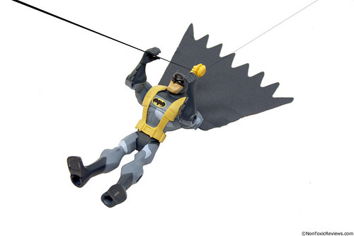 Stealth Attack Claw Batman (on fake zipline)