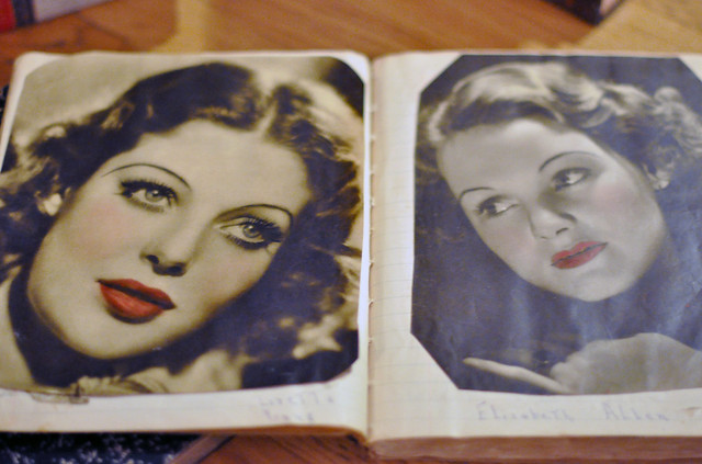 Old Hollywood Movie Stars, old magazines, magazines from the 1930's, DSC_0392