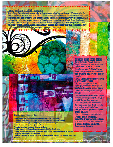 graffiti bouquet online workshop sample pdf workbook page