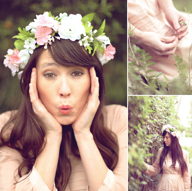 Secret Garden Outfit Styled by Alice Baxley inspired by Virgin Suicides and Alexa Chung Dress