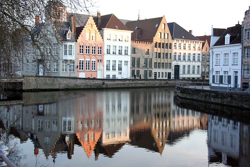 reflections in Bruges