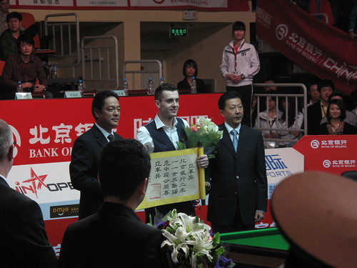 Mark Selby 2011. Mark Selby, runner-up of China