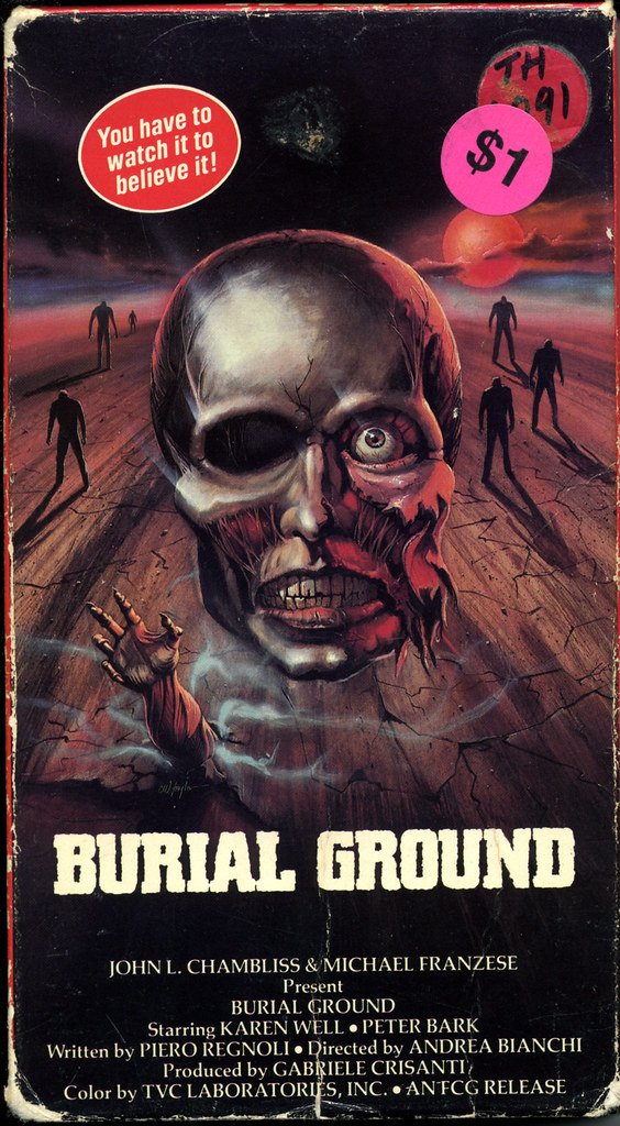 Burial Ground (VHS Box Art)