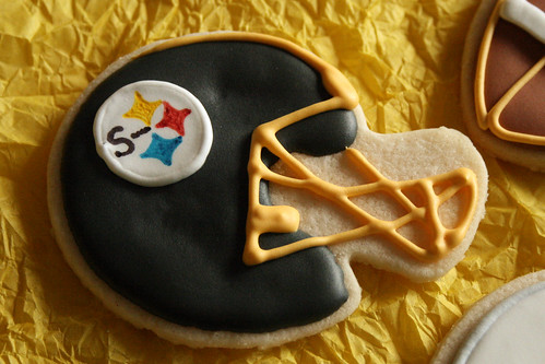 Steelers helmet.