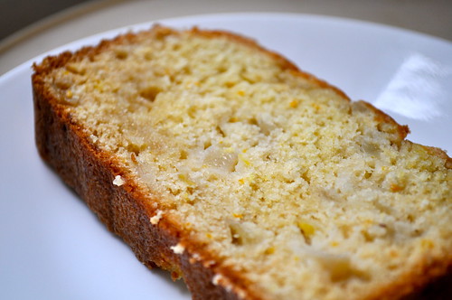 Fresh Ginger-Pear Quick Bread