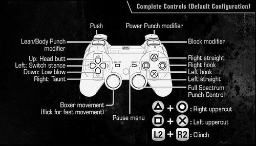 Fight Night Champion for PS3 - Controls