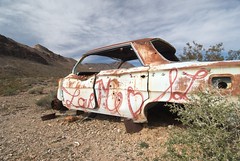Abandoned car, Rhyolite