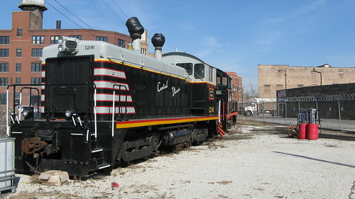 EMD switchers from the Central Illnois Railroad. Chicago Illinois USA. March 2011. by Eddie from Chicago