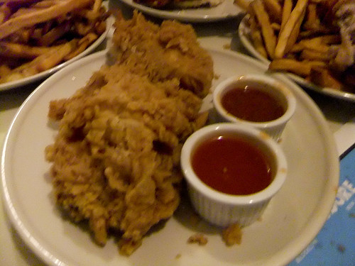 Fried Chicken Thighs, The Commodore