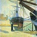 Georges Seurat - A Corner of the Harbor of Honfleur 1886