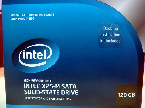 INTEL X25-M G2-120G SSD