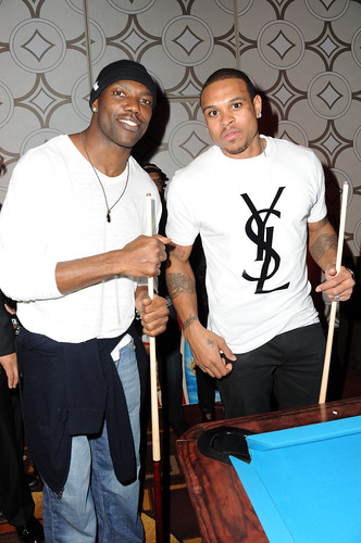 Terrell Owens and Shannon Brown