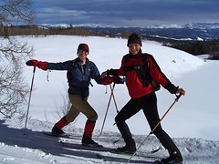 Clare & Kat at Snow Mountain Ranch