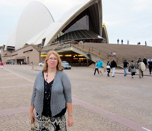 In front of the Sydney Opera House