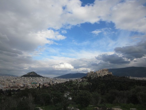 Acropolis and Mt. Lycabettus