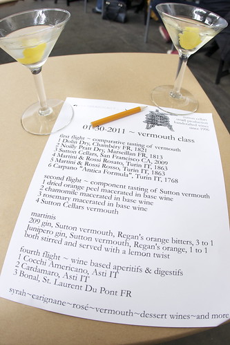 Vermouth Class Martinis 