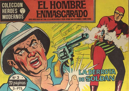 032-El hombre enmascarado-nº3- Coleccion Heroes Modernos