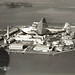 Pan American Clipper above Treasure Island