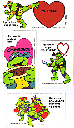 Grand Award :: "Teenage Mutant Ninja Turtles"- Random Valentines i (( 1994 ))