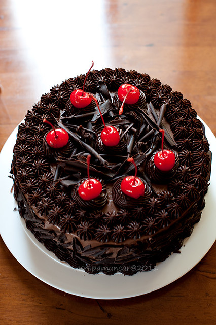 chocolate b'day cake
