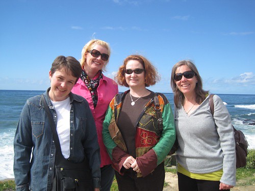 Colorful Quartet at Windansea Beach